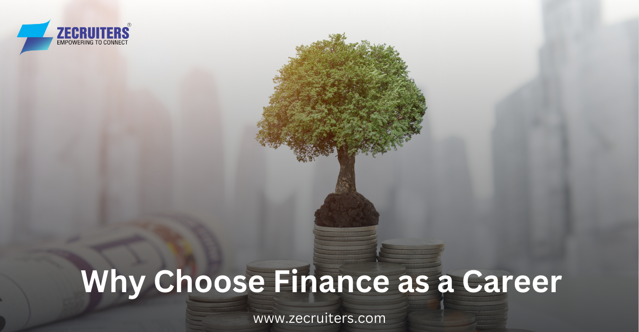 Why Choose Finance as a Career with Zecruiters?